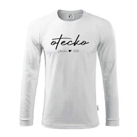 Otecko - tričko s menami deti