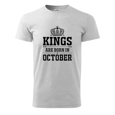 Kings are born in October