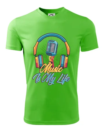 Music is my life slúchadlá