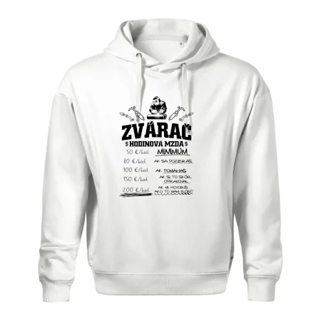 Hodinová mzda zvárač