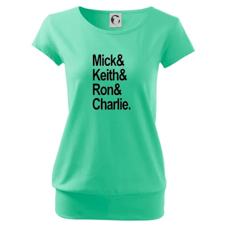 Mick Keith Ron Charlie