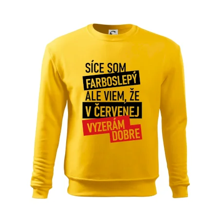 Síce som farboslepý, ale viem, že v červenej vyzerám dobre