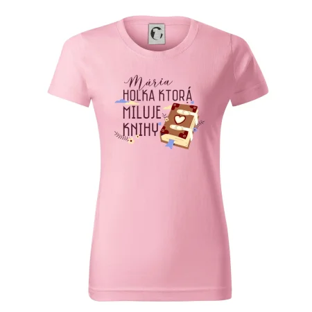 Kniha - Holka, ktorá miluje knihy  - Vaše meno
