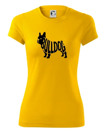 Bulldog nápis v tele