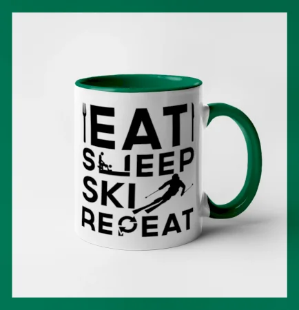 Eat sleep ski repeat