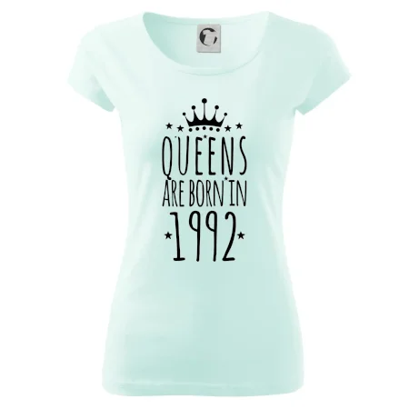 Queens are born in 1992