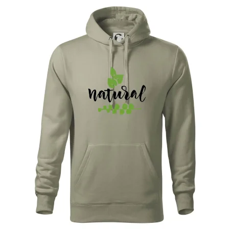 Natural - nápis v listoch