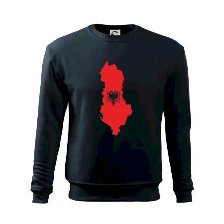 Albánsko mapa a znak