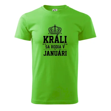 Králi sa rodia v januáry