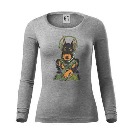 Bojový doberman (Pecka design)