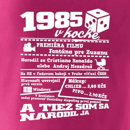 1985 v kocke