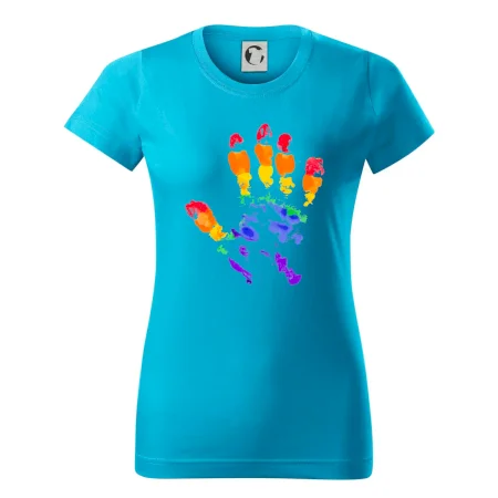 LGBT hand print
