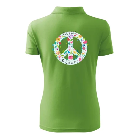 Peace and love symbol