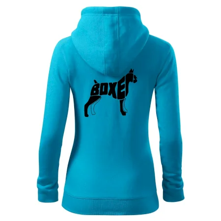 Boxer nápis v tele