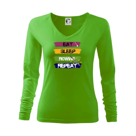 Eat sleep rowing repeat farebné