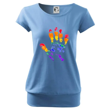 LGBT hand print