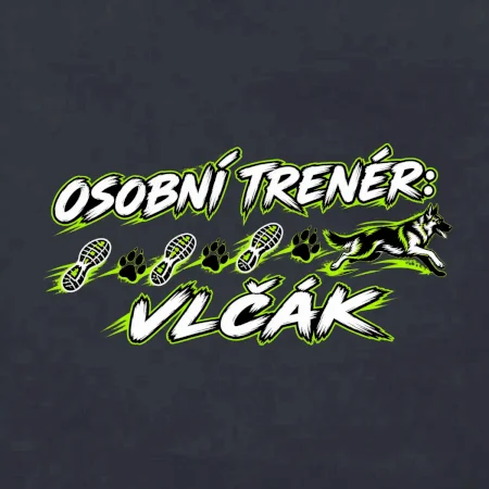 Osobní trenér vlčák - běžecký motiv