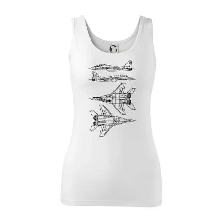 Mig 29 Fulcrum - obrys