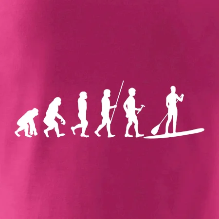 Evoluce paddleboard muž