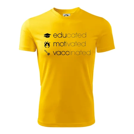 Educated motivated vaccinated