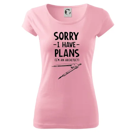 Sorry I have plans - architect