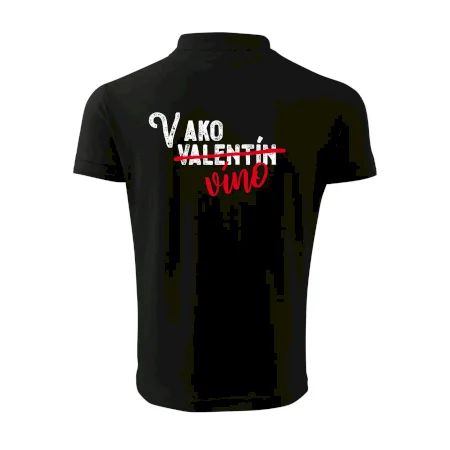 V ako Valentín víno
