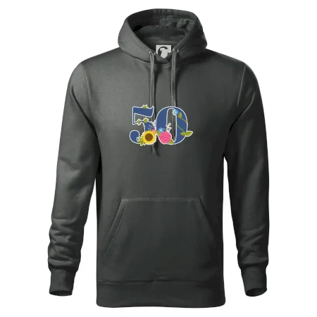 Kvetinové číslo kreslené - 50