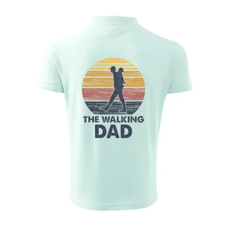 The walking dad - tata s dítětem na zádech