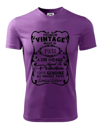 Vintage Etiketa - 1931