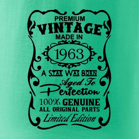 Vintage Etiketa - 1963