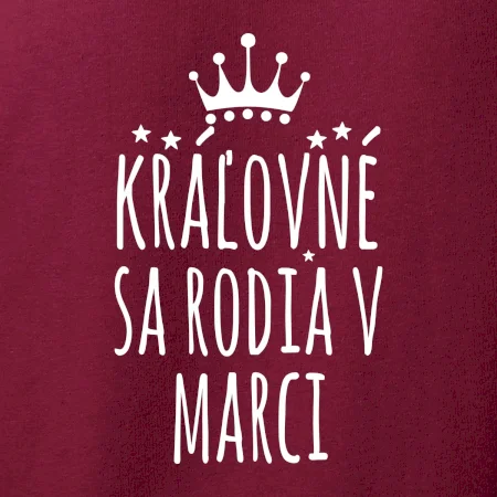 Kráľovné sa rodia v marci