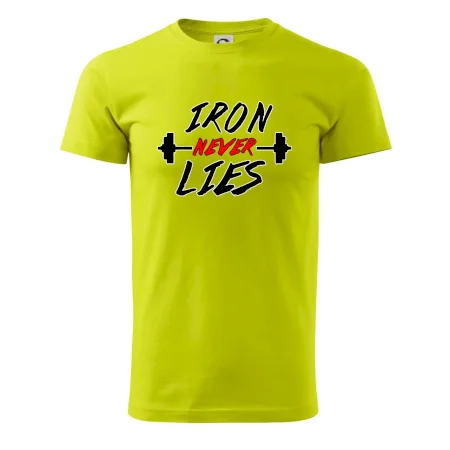 Iron never lies