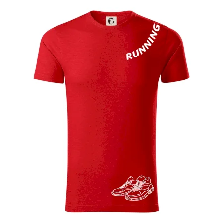 Running nápis šikmo