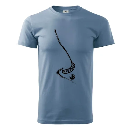 Minimalistická florbalka s míčkem