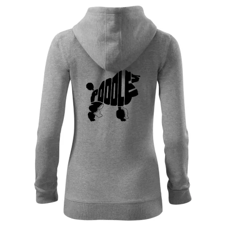 Pudel - nápis v tele