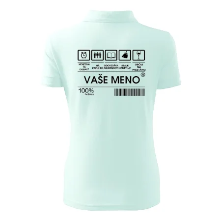 Vaše meno - čiarový kód