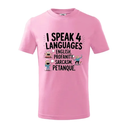 I speak 4 language - Petanque