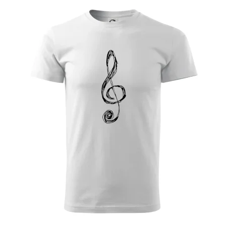 Husľový kľúč kreslený