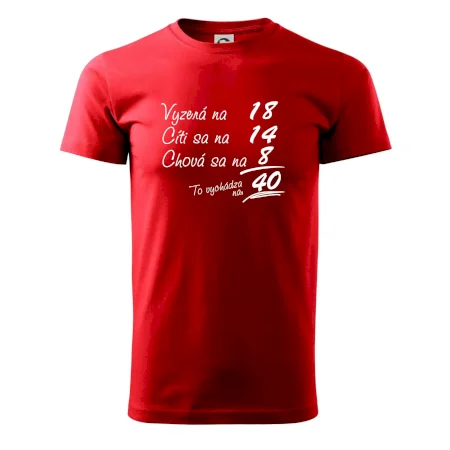 Vyzerá, cíti sa, chová sa - 40 rokov