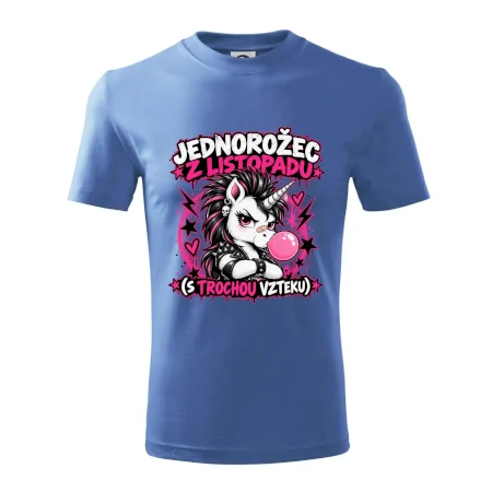 Novembrový punkový jednorožec s čírom