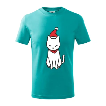 Vianočná mačka sediaca