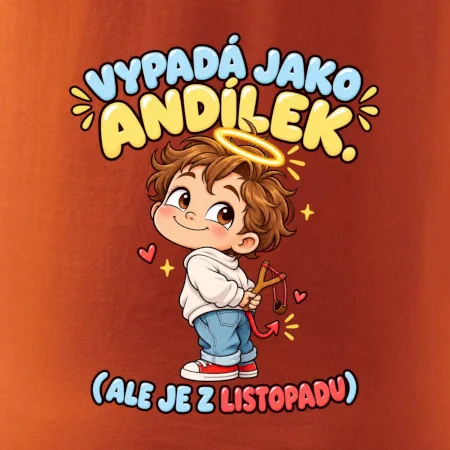 Vyzerá ako anjelik, ale je z novembra s prakom
