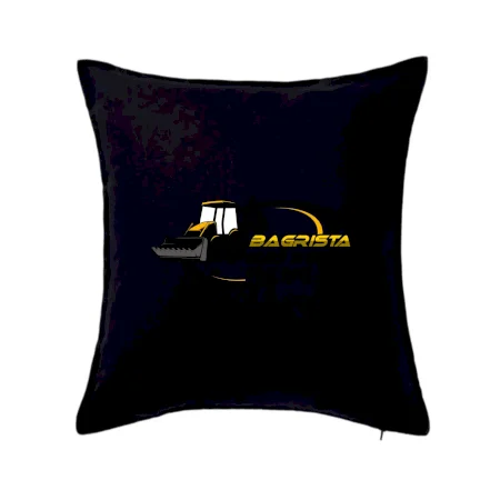 Bagrista v kruhu - vlastný nápis