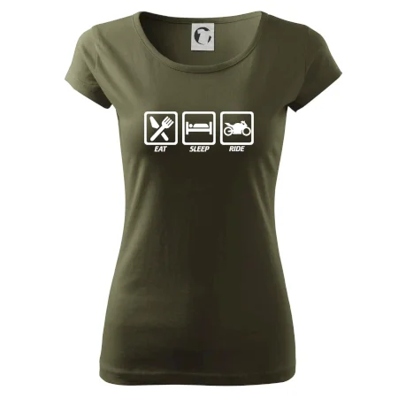 Eat sleep ride - cesta