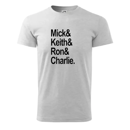 Mick Keith Ron Charlie