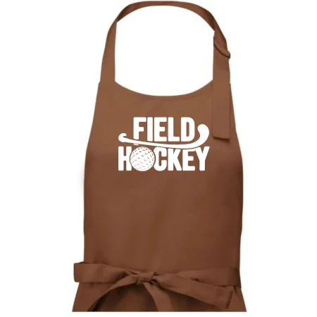 Field hockey loptička a nápis