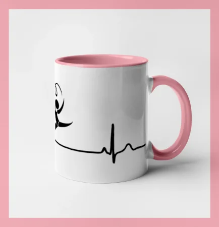 EKG moderná gymnastika stuha