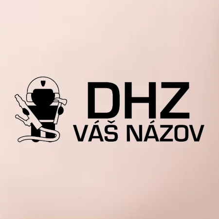 DHZ postavička - vlastný nápis