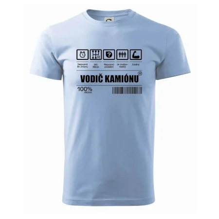 Čiarový kód - Vodič kamiónu