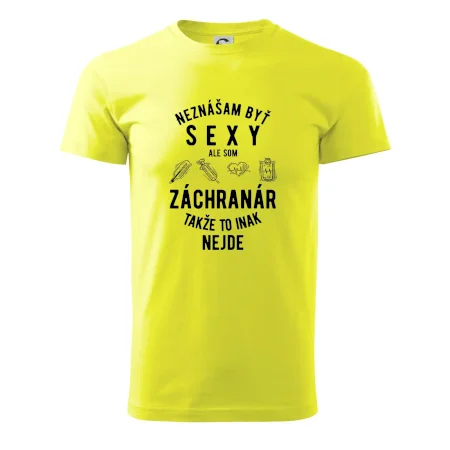 Neznášam byť sexy ale som záchranár
